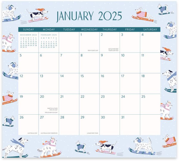 2025 Dog Days Magnetic Monthly Pad (17 months) Exclusive