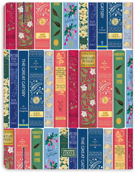 2025-2026 Colorful Bookshelf Just Right Monthly Planner 17m Exclusive