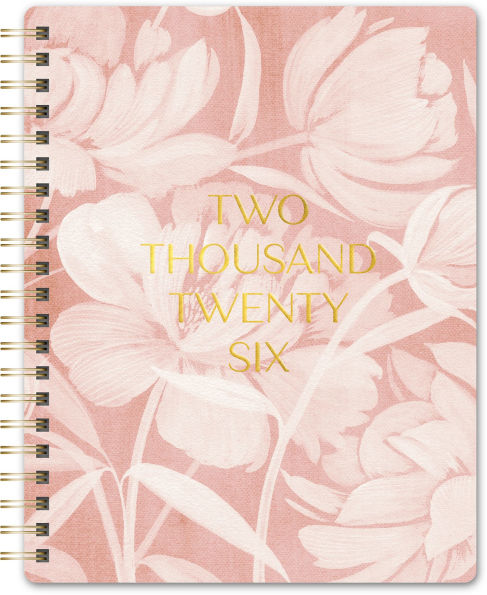2025-2026 Floral Brushstrokes Baxter Planner 17m Exclusive
