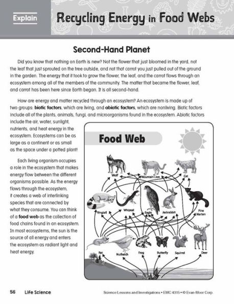 Science Lessons and Investigations, Grade 5 Teacher Resource