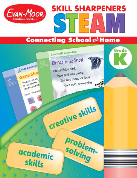 Skill Sharpeners: STEAM, Kindergarten Workbook