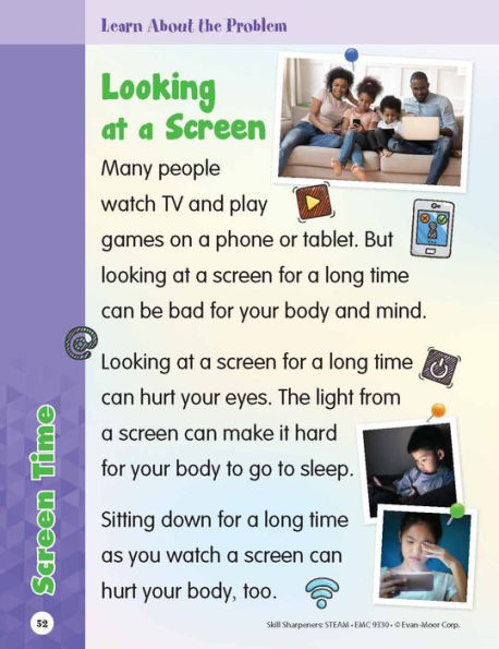 Skill Sharpeners: STEAM, Kindergarten Workbook