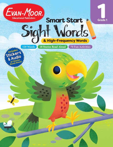 Smart Start: Sight Words & High-Frequency Words, Grade 1 Workbook