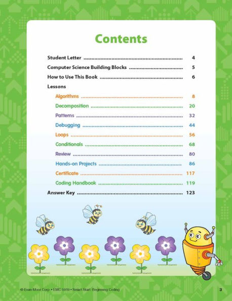 Smart Start: Beginning Coding Stories and Activities, Grade 1 Workbook