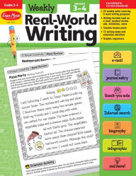 Title: Weekly Real-World Writing, Grade 3 - 4 Teacher Resource, Author: Evan-Moor Educational Publishers