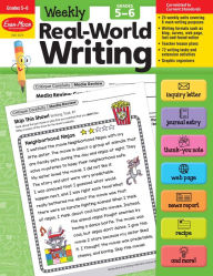 Title: Weekly Real-World Writing, Grade 5 - 6 Teacher Resource, Author: Evan-Moor Educational Publishers