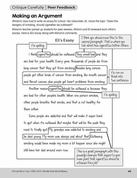 Weekly Real-World Writing, Grade 5 - 6 Teacher Resource