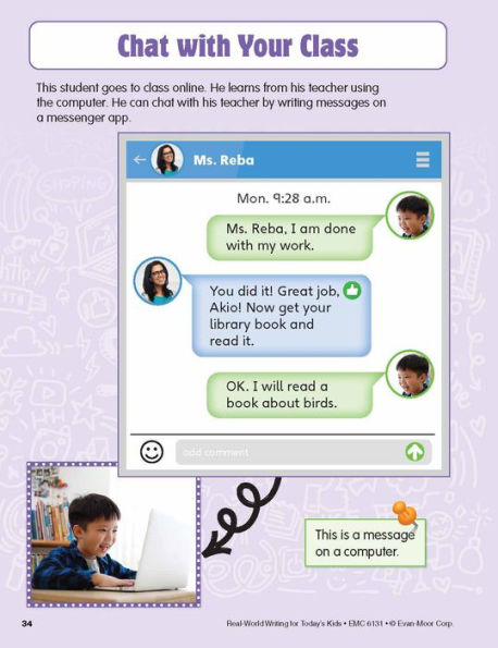 Real-World Writing for Today's Kids, Age