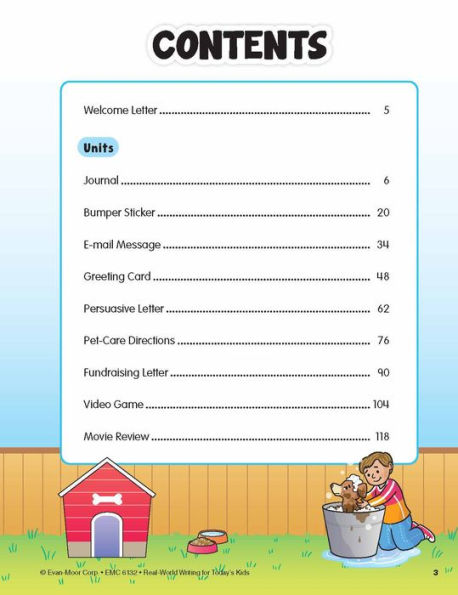 Real-World Writing for Today's Kids, Age 8 - 9 Workbook