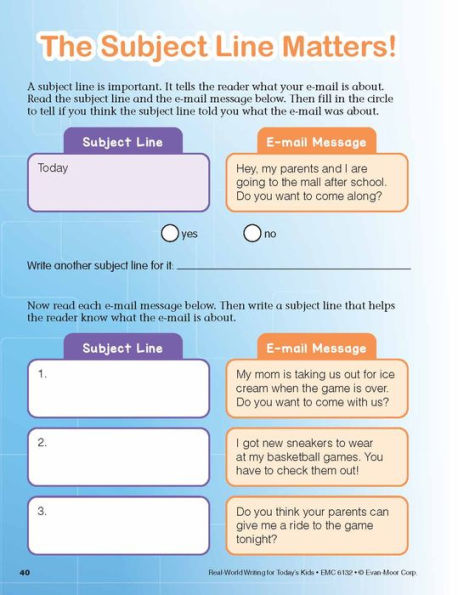 Real-World Writing for Today's Kids, Age 8 - 9 Workbook