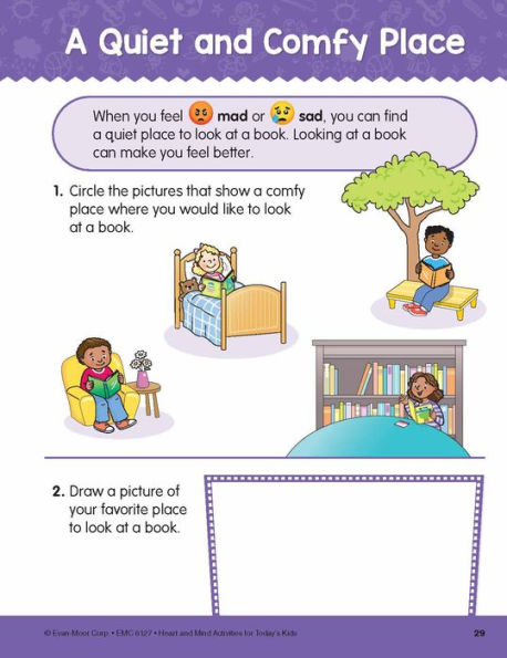 Heart and Mind Activities for Today's Kids Workbook, Age 4 - 5