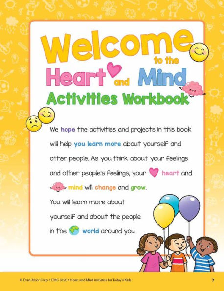 Heart and Mind Activities for Today's Kids Workbook, Age