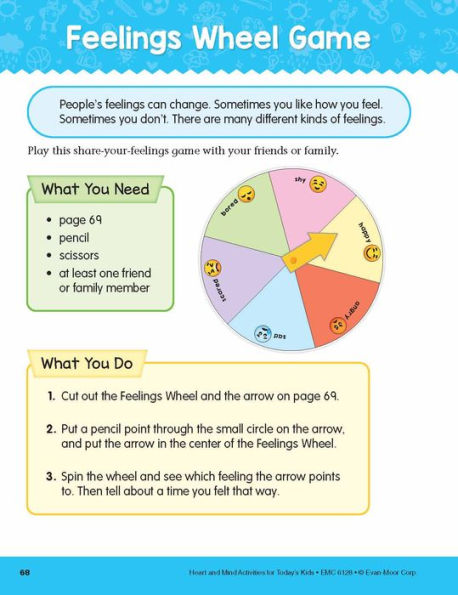 Heart and Mind Activities for Today's Kids Workbook, Age