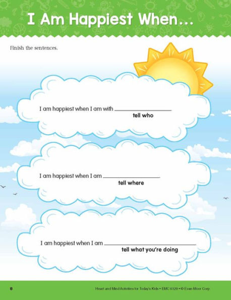 Heart and Mind Activities for Today's Kids Workbook, Age 8 - 9