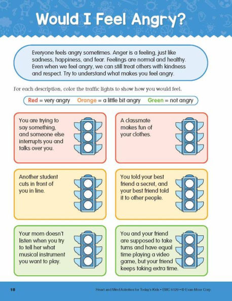 Heart and Mind Activities for Today's Kids Workbook, Age 8 - 9