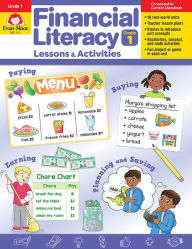 Title: Financial Literacy Lessons and Activities, Grade 1 Teacher Resource, Author: Evan-Moor Corporation