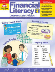 Title: Financial Literacy Lessons and Activities, Grade 4 Teacher Resource, Author: Evan-Moor Corporation