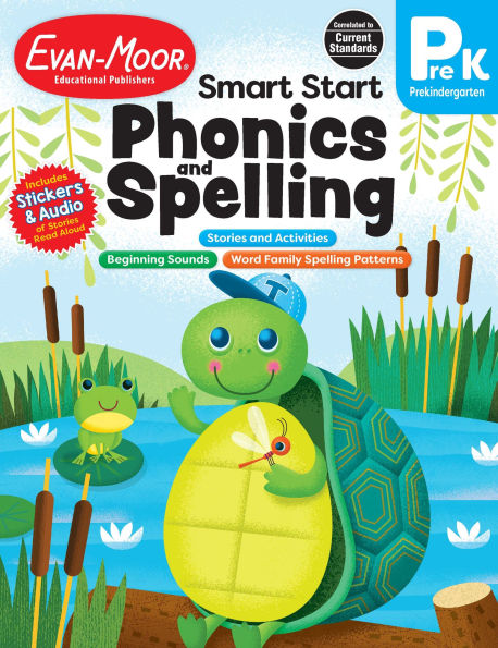 Smart Start: Phonics and Spelling, Grade PreK Workbook