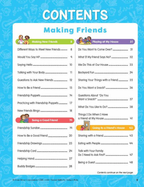 Social Skills Activities for Today's Kids, Age 6 - 7 Workbook