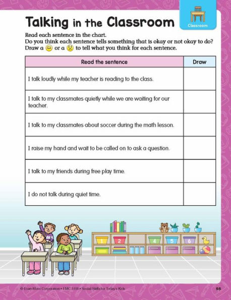 Social Skills Activities for Today's Kids, Age 6 - 7 Workbook