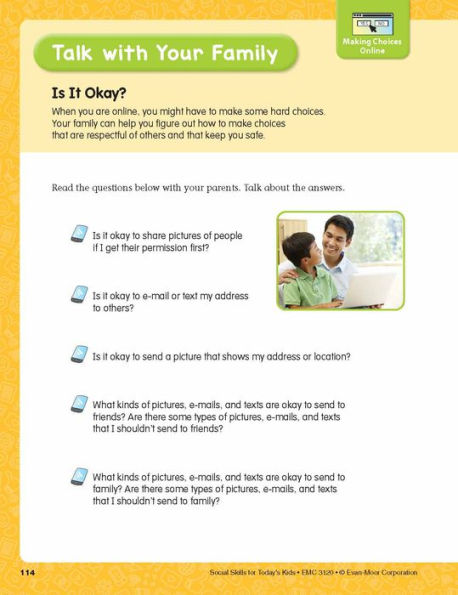 Social Skills Activities for Today's Kids, Age 10 - 11 Workbook