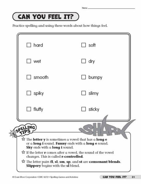 Spelling Games and Activities