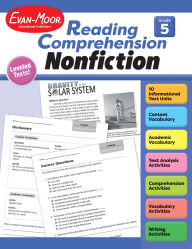 Title: Reading Comprehension: Nonfiction, Grade 5 Teacher Resource, Author: Evan-Moor Educational Publishers