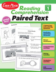 Title: Reading Comprehension: Paired Text, Grade 1 Teacher Resource, Author: Evan-Moor Corporation