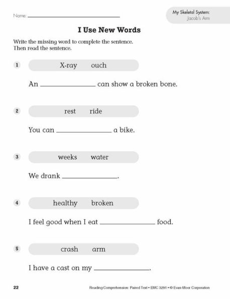 Reading Comprehension: Paired Text, Grade 1 Teacher Resource