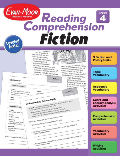 Reading Comprehension: Fiction, Grade 4 Teacher Resource
