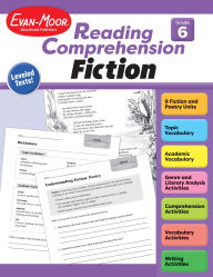 Title: Reading Comprehension: Fiction, Grade 6 Teacher Resource, Author: Evan-Moor Educational Publishers