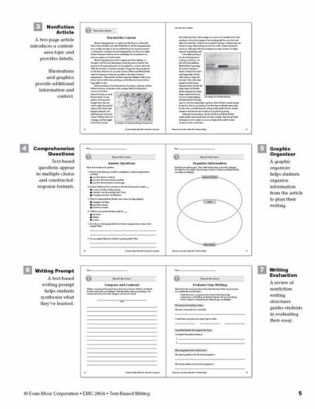 Text-Based Writing, Grade 6 Teacher Resource