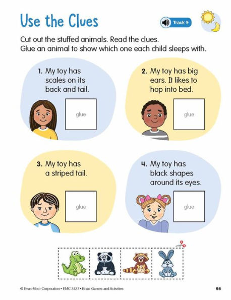 Brain Games and Activities, Ages 4 - 5 Workbook