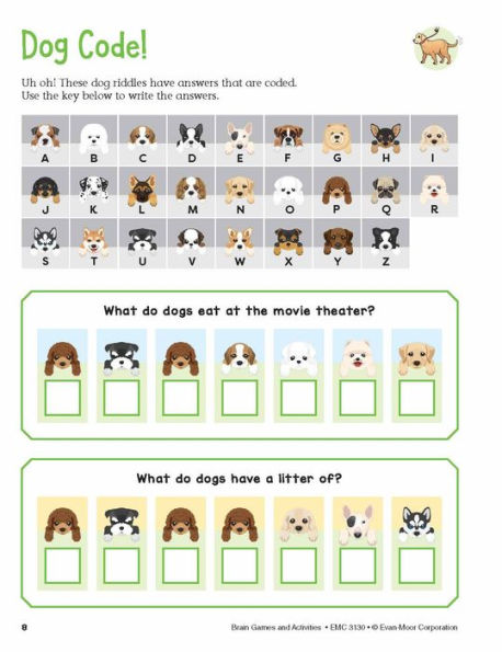 Brain Games and Activities, Age 10 - 11 Workbook