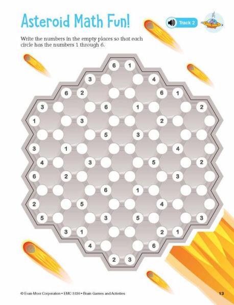 Brain Games and Activities, Age 10 - 11 Workbook