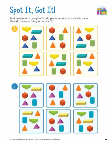 Brain Games and Activities, Age 10 - 11 Workbook