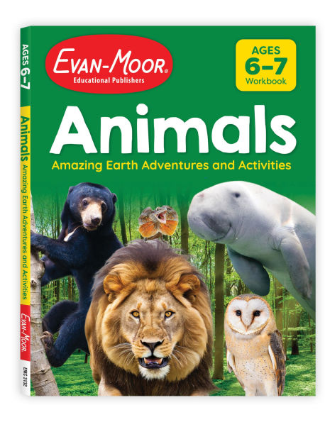 Animals: Amazing Earth Adventures and Activities, Age 6 - 7 Workbook