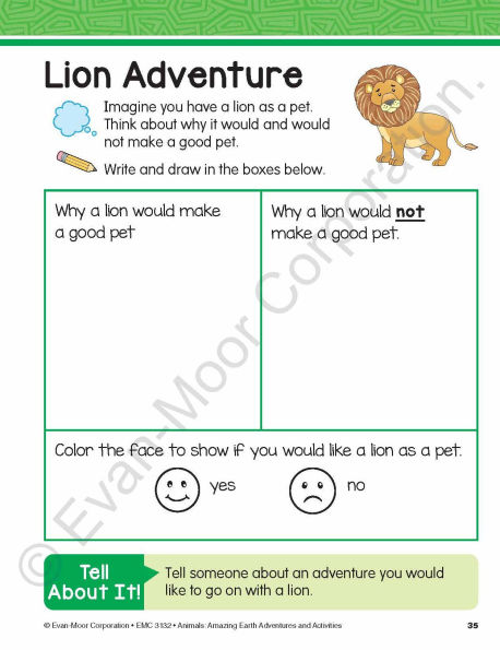 Animals: Amazing Earth Adventures and Activities, Age 6 - 7 Workbook