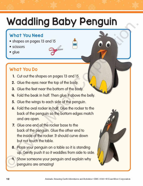 Animals: Amazing Earth Adventures and Activities, Ages 8-9 Workbook