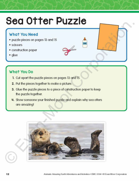 Animals: Amazing Earth Adventures and Activities, Age 10 - 11 Workbook