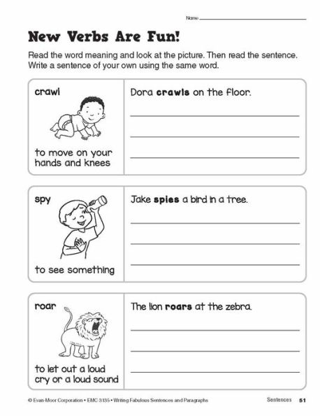 Writing Fabulous Sentences and Paragraphs, Grade 1 - 3 Teacher Resource