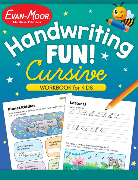 Handwriting FUN! Cursive, Grade K - 6 Workbook