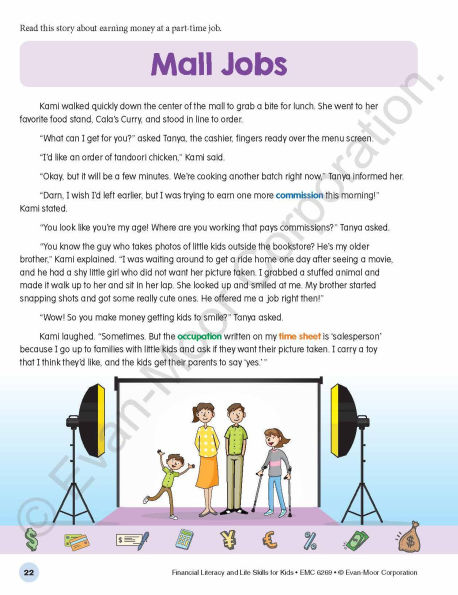 Financial Literacy and Life Skills for Kids, Age 12 - 13 Workbook