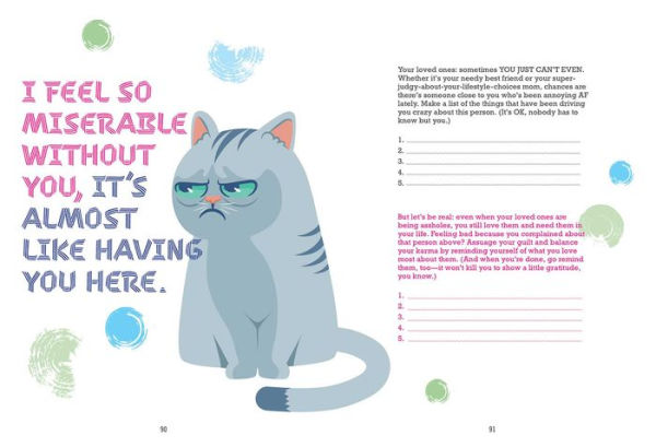 Grrr-atitude: A Guided Journal for the Reluctantly Positive