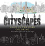 Cityscapes Glow in the Dark Coloring