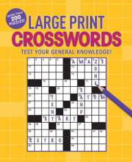 Title: Large Print Crosswords, Author: Thunder Bay
