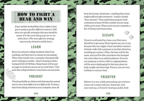 How to Fight a Bear...and Win: And 72 Other Real Survival Tips We Hope You'll Never Need