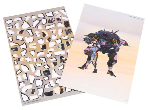 Overwatch Sticker Art Puzzles