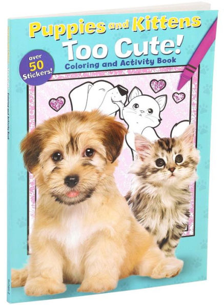 The Too Cute Coloring Book: Puppies [Book]