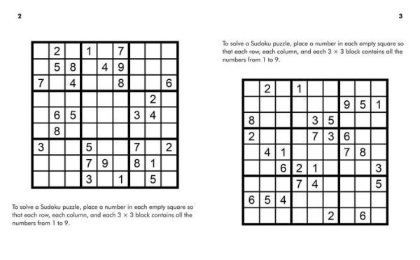 Large Print Sudoku Volume 1